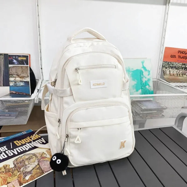 cartable 32 cm fille blanc 9