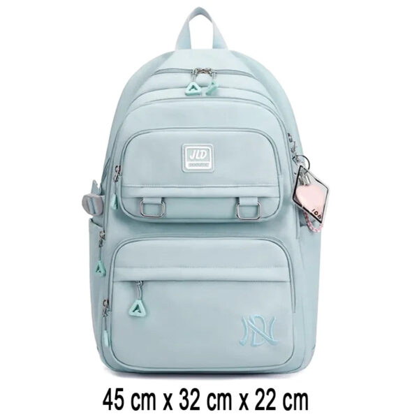 cartable 35 cm fille bleu 8