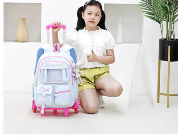 cartable a roulette fille primaire 4