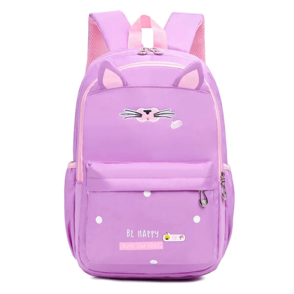 cartable chat fille violet 10