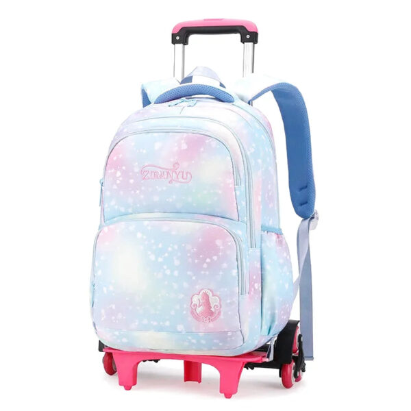 cartable fille 41 cm bleu 4