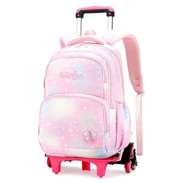 cartable fille 41 cm rose 3