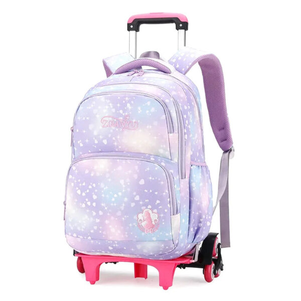 cartable fille 41 cm violet 2