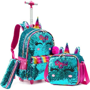 Cartable paillettes rose hot sale